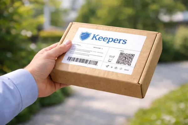 Step 3: packed retainers ready for delivery